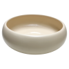 Vaso cerâmica ikebana G tradicional creme matte A10,50cm x L30cm
