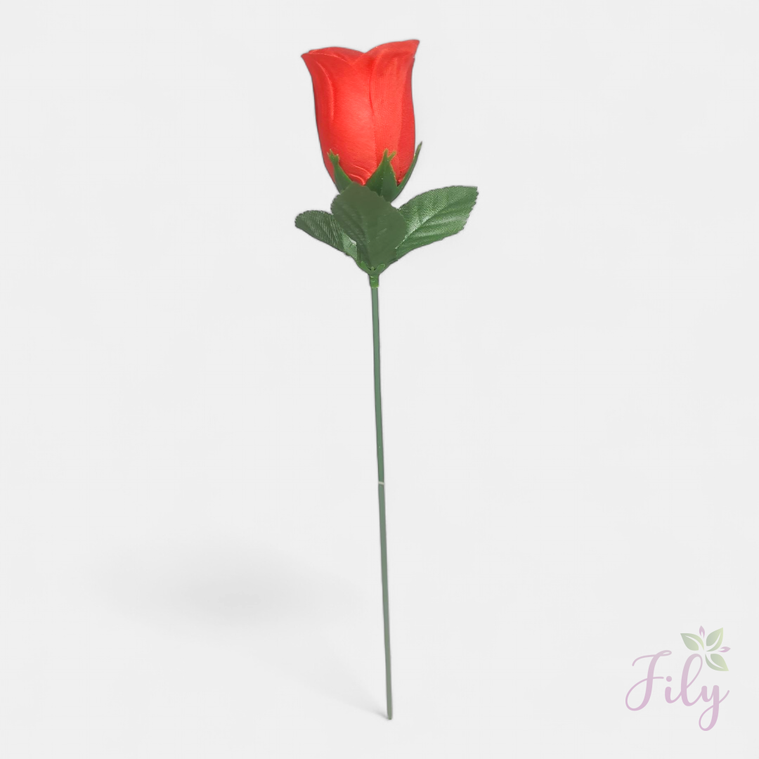 Botão unitário vermelho