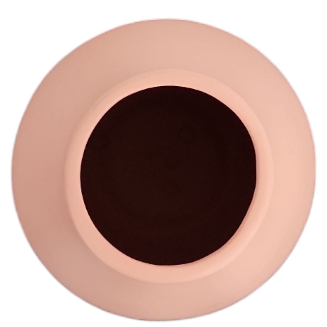 Vaso cerâmica bojo P argila fosco A 20 cm x L 14 cm - Imagem 3