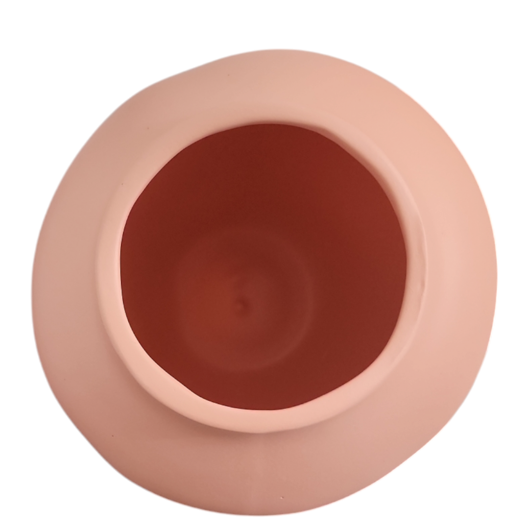 Vaso cerâmica molde M argila fosco A 16 cm x L 20 cm - Imagem 3